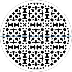Decorative motifs circle E0009428 file cdr and dxf free vector download for Laser cut