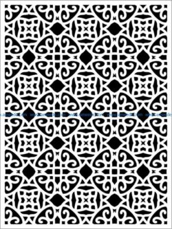 Design pattern panel screen E0009259 file cdr and dxf free vector download for Laser cut CNC