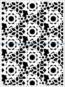 Design pattern panel screen E0009298 file cdr and dxf free vector download for Laser cut CNC