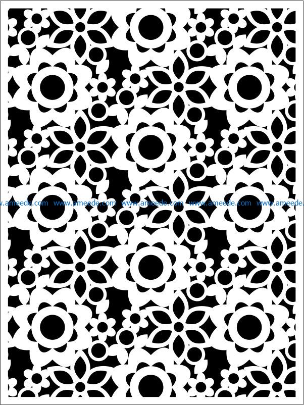 Design pattern panel screen E0009298 file cdr and dxf free vector download for Laser cut CNC