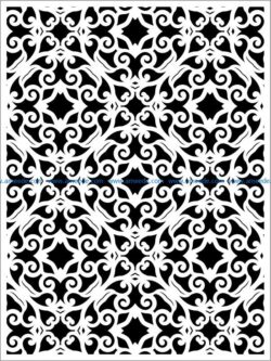 Design pattern panel screen E0009341 file cdr and dxf free vector download for Laser cut CNC