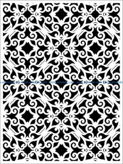 Design pattern panel screen E0009341 file cdr and dxf free vector download for Laser cut CNC