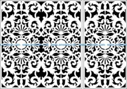 Design pattern panel screen E0009464 file cdr and dxf free vector download for Laser cut CNC