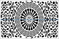 Design pattern panel screen E0009467 file cdr and dxf free vector download for Laser cut CNC