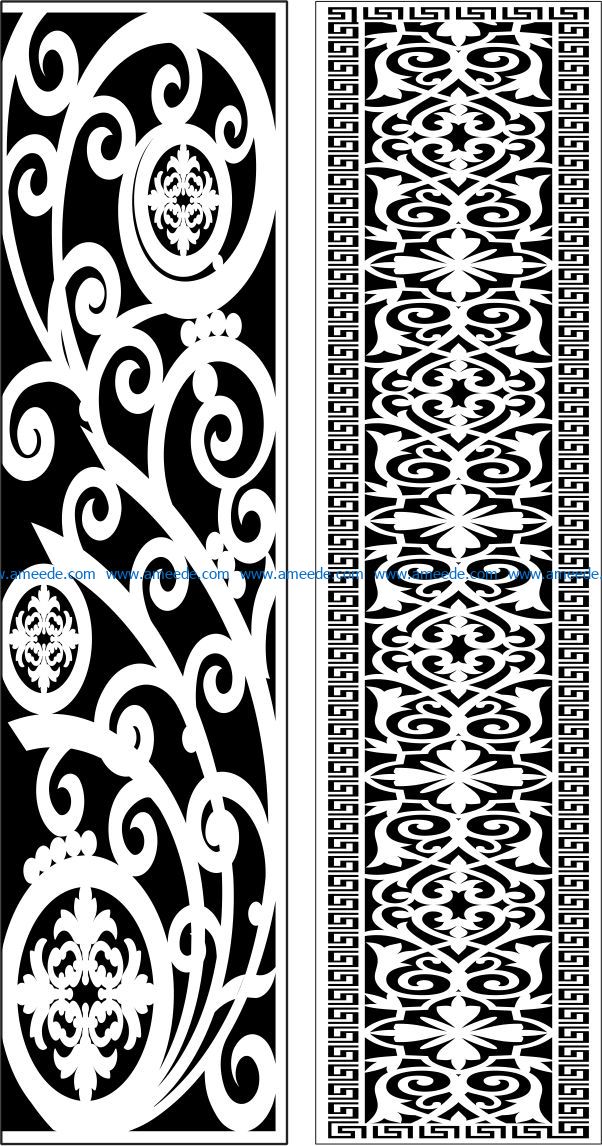 Design pattern panel screen E0009545 file cdr and dxf free vector download for Laser cut CNC Design pattern panel screen E0009545 file cdr and dxf free vector download for Laser cut CNC