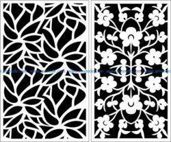 Design pattern panel screen E0009590 file cdr and dxf free vector download for Laser cut CNC