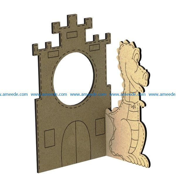 Dragon portrait file cdr and dxf free vector download for Laser cut