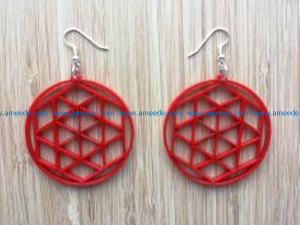 Earrings Jewelry Templates file cdr and dxf free vector download for Laser cut