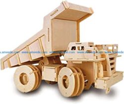 Large truck file cdr and dxf free vector download for Laser cut