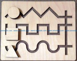 Strange labyrinth file cdr and dxf free vector download for Laser cut