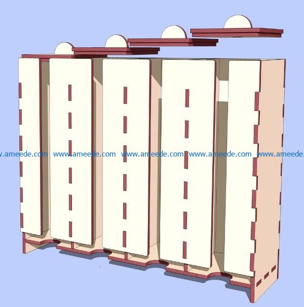 Tea bag packaging file cdr and dxf free vector download for Laser cut