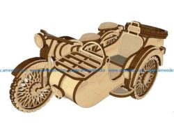 Ural motorcycles file cdr and dxf free vector download for Laser cut