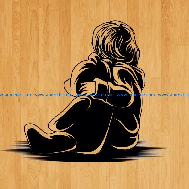 back sister and brother file cdr and dxf free vector download for laser engraving machines