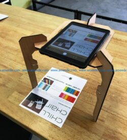 iPad Document Projector file cdr and dxf free vector download for Laser cut