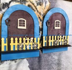 key keeper file cdr and dxf free vector download for Laser cut