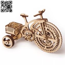 bicycle file cdr and dxf free vector download for Laser cut