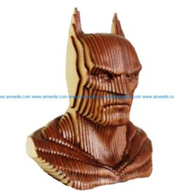 Bat man file cdr and dxf free vector download for Laser cut