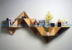 Bookshelf file cdr and dxf free vector download for Laser cut