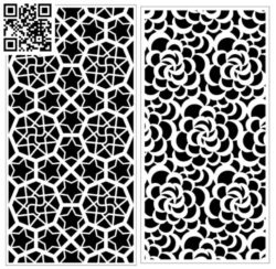 Design pattern screen panel E0010101 file cdr and dxf free vector download for Laser cut CNC