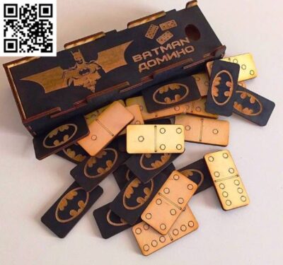 Domino batman file cdr and dxf free vector download for Laser cut
