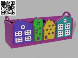 House pencil box file cdr and dxf free vector download for Laser cut