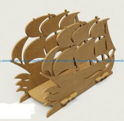 Sailboat file cdr and dxf free vector download for Laser cut