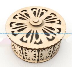 Small box file cdr and dxf free vector download for Laser cut