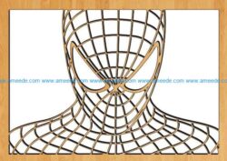 Spiderman file cdr and dxf free vector download for Laser cut
