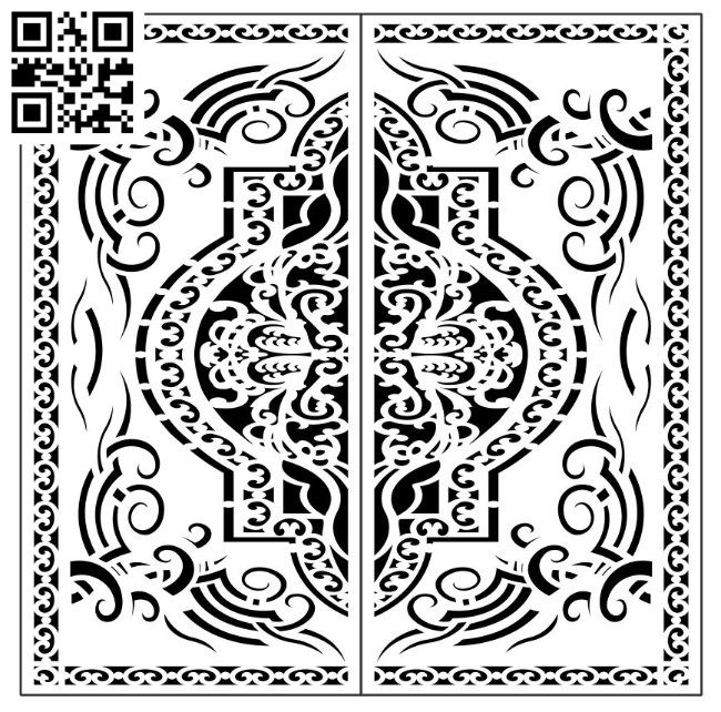 Square decoration E0010138 file cdr and dxf free vector download for Laser cut