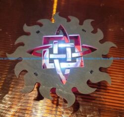 Star of Russia file cdr and dxf free vector download for Laser cut
