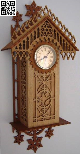 Wooden clock wall file cdr and dxf free vector download for Laser cut