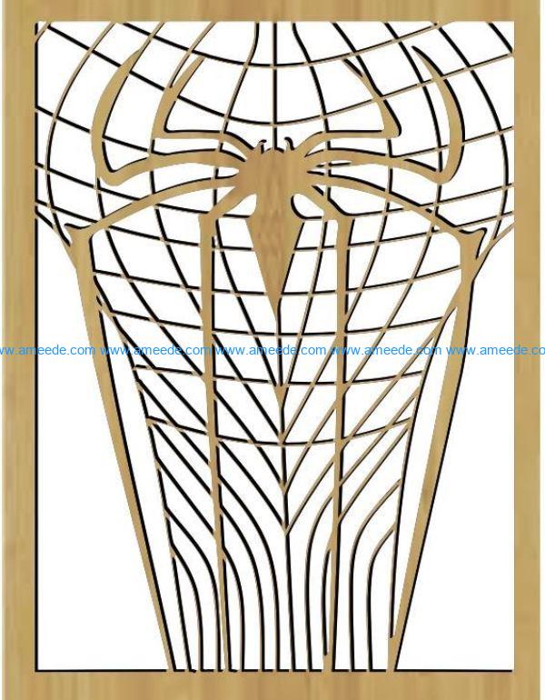 spider file cdr and dxf free vector download for Laser cut