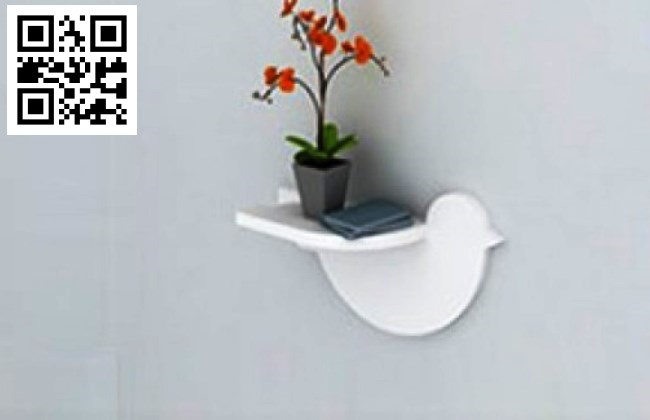 Bird shelf file cdr and dxf free vector download for Laser cut 1