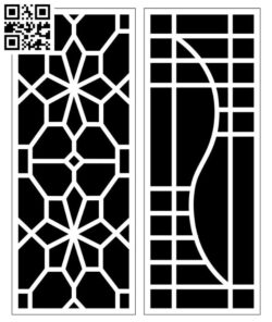 Design pattern screen panel E0010174 file cdr and dxf free vector download for Laser cut CNC