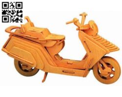 Lambreta motorbike file cdr and dxf free vector download for Laser cut
