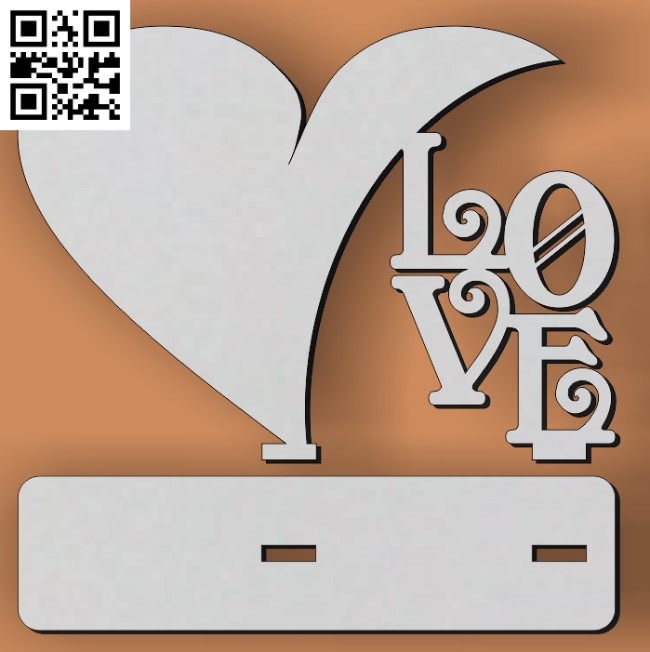 Love Statuette file cdr and dxf free vector download for Laser cut