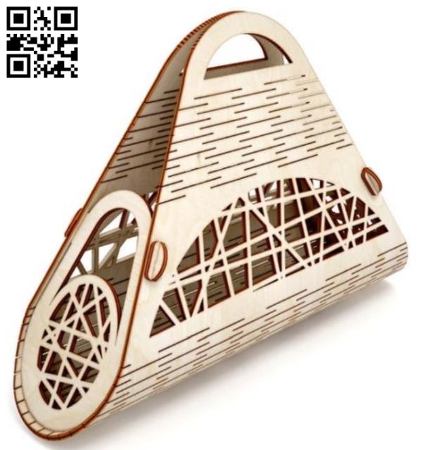 Wooden bags file cdr and dxf free vector download for Laser cut