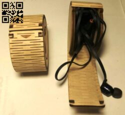 Electronic box headset E0010459 file cdr and dxf free vector download for laser cut