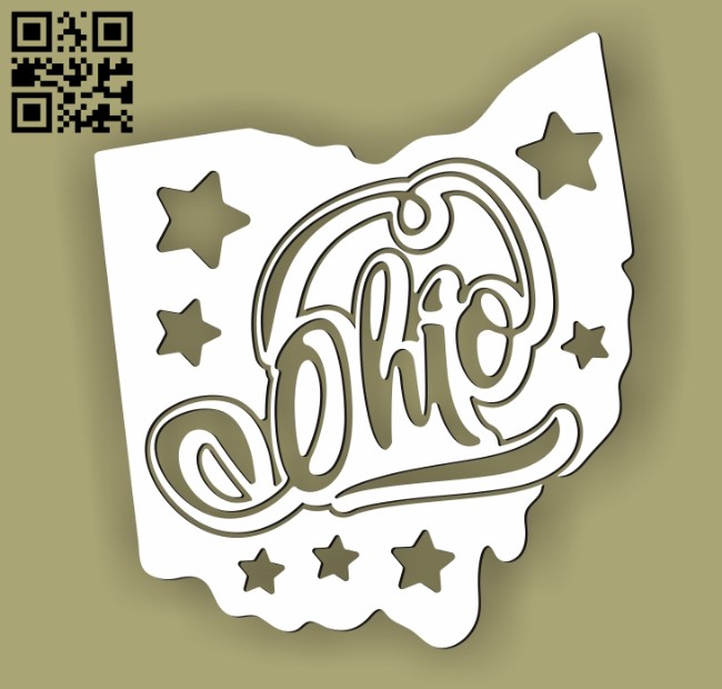 Download Ohio E0010525 file cdr and dxf free vector download for ...