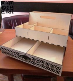 Organizer drawers E0010556 file cdr and dxf free vector download for Laser cut
