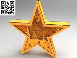 Star lights file cdr and dxf free vector download for Laser cut