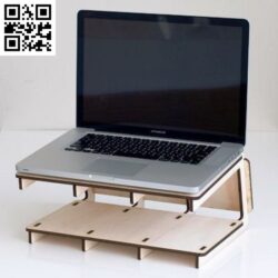 Wooden laptop stand file cdr and dxf free vector download for Laser cut