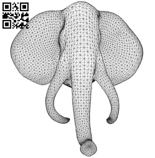 3D illusion led lamp Elephants E0010641 free vector download for laser engraving machines