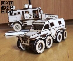Armored vehicles E0010715 file cdr and dxf free vector download for laser cut