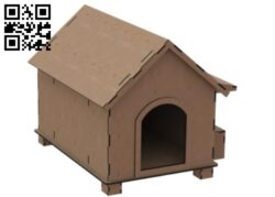 Cat house E0010832 file cdr and dxf free vector download for Laser cut