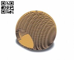 Cat sphere E0010668 file cdr and dxf free vector download for Laser cut