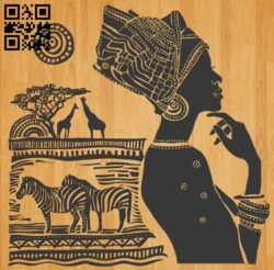 Desert E0010688 file cdr and dxf free vector download for laser engraving machines