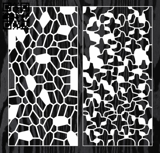 Design pattern screen panel E0010735 file cdr and dxf free vector download for Laser cut cnc