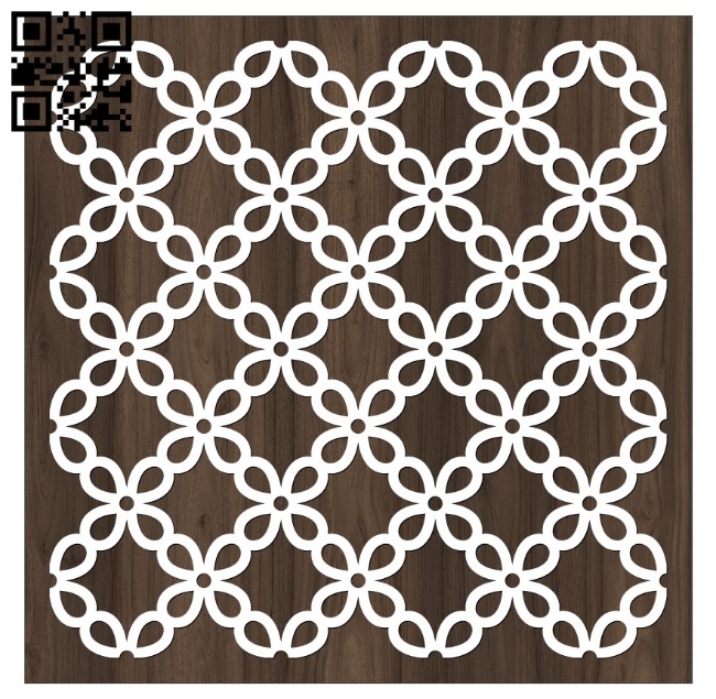 Design pattern screen panel E0010812 file cdr and dxf free vector download for Laser cut cnc