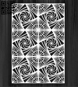 Design pattern screen panel E0010873 file cdr and dxf free vector download for Laser cut cnc